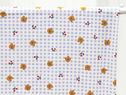 All Season Cotton Spandex fabric [Teddy Bear]