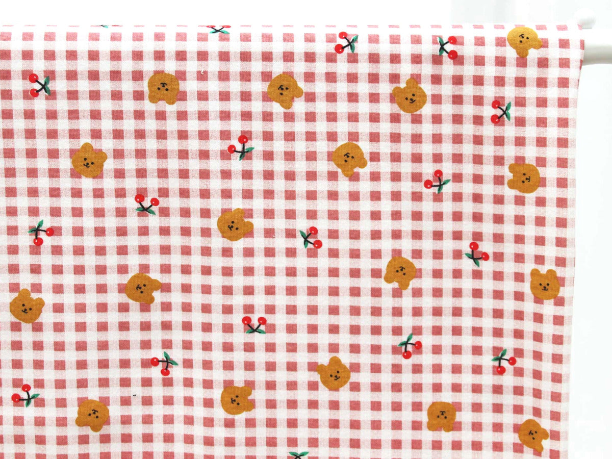 All Season Cotton Spandex fabric [Teddy Bear]