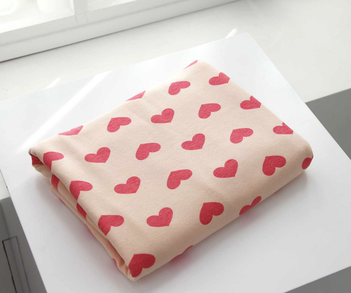 All-Season Cotton Spandex fabric [Heart Ring]