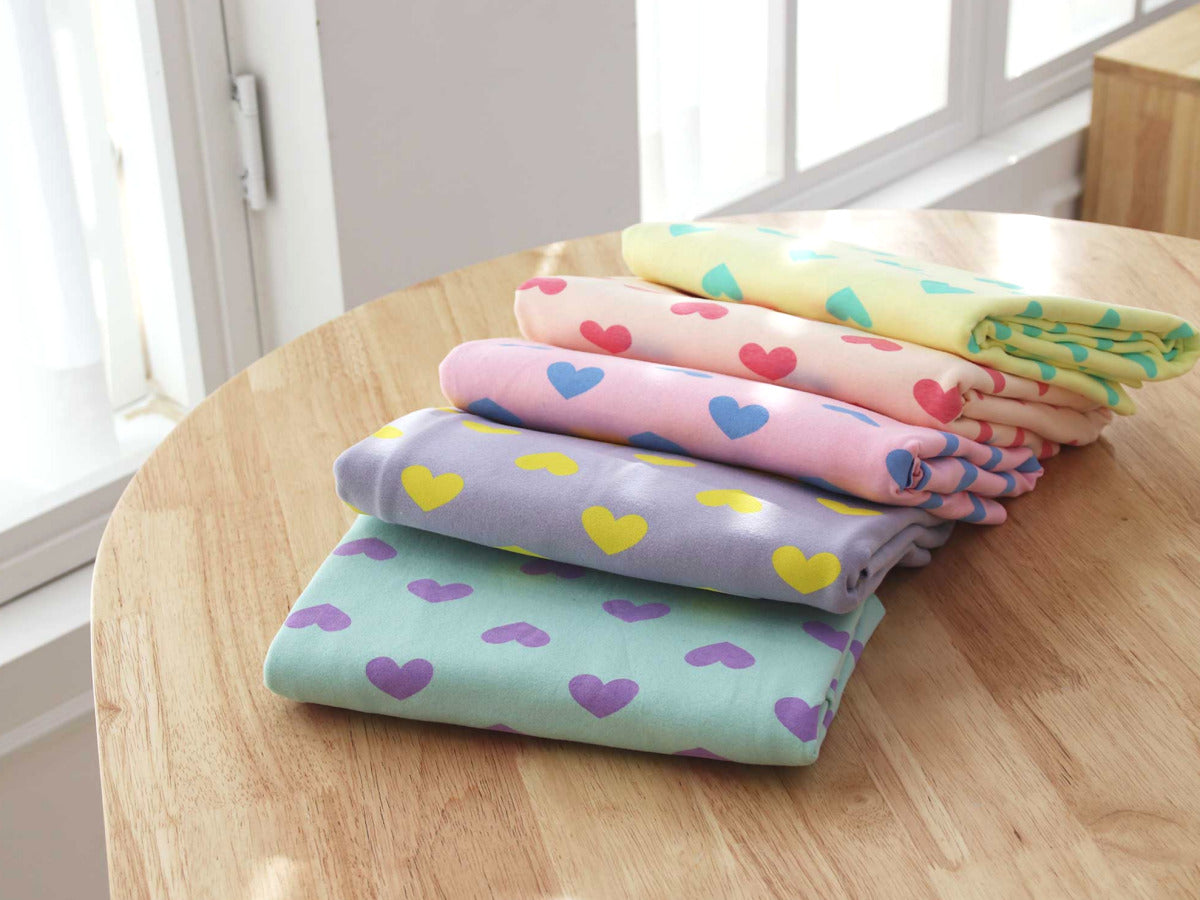 All-Season Cotton Spandex fabric [Heart Ring]