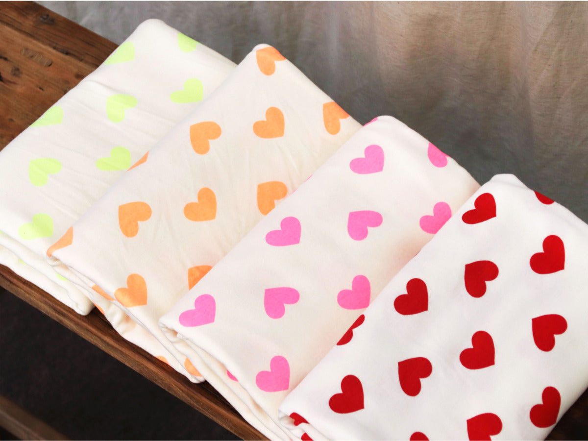 All-Season Cotton Spandex fabric [Heart Ring]