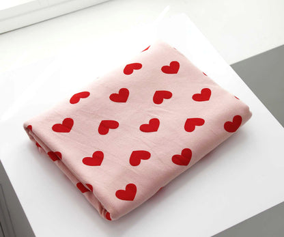 All-Season Cotton Spandex fabric [Heart Ring]