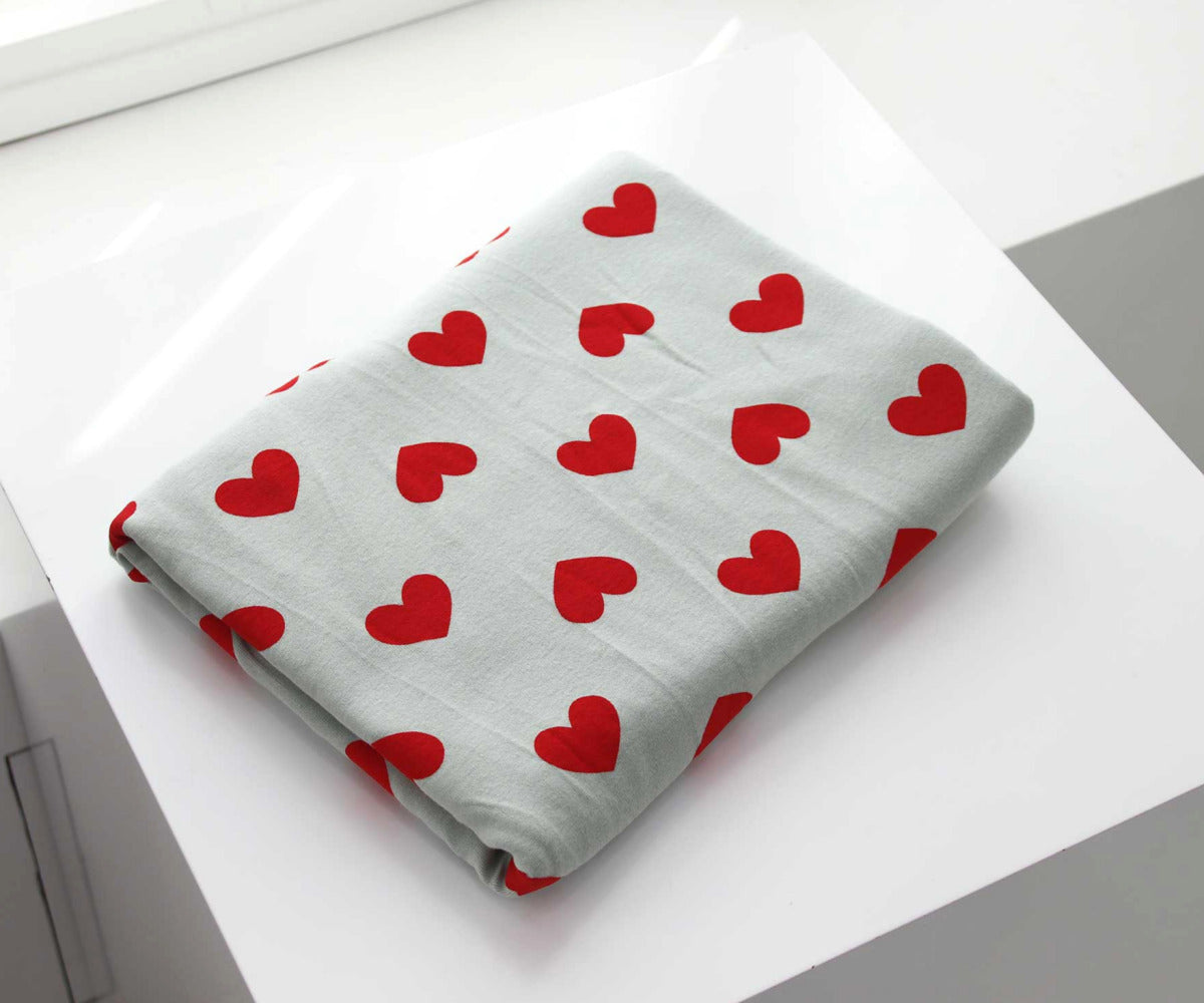 All-Season Cotton Spandex fabric [Heart Ring]