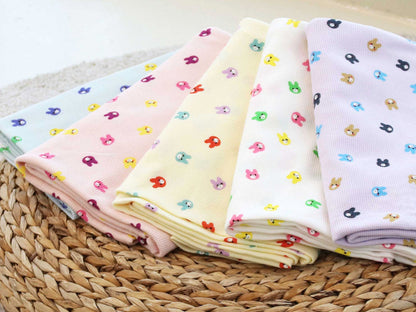 Summer Cotton Waffle Spandex fabric [Jelly Rabbit]