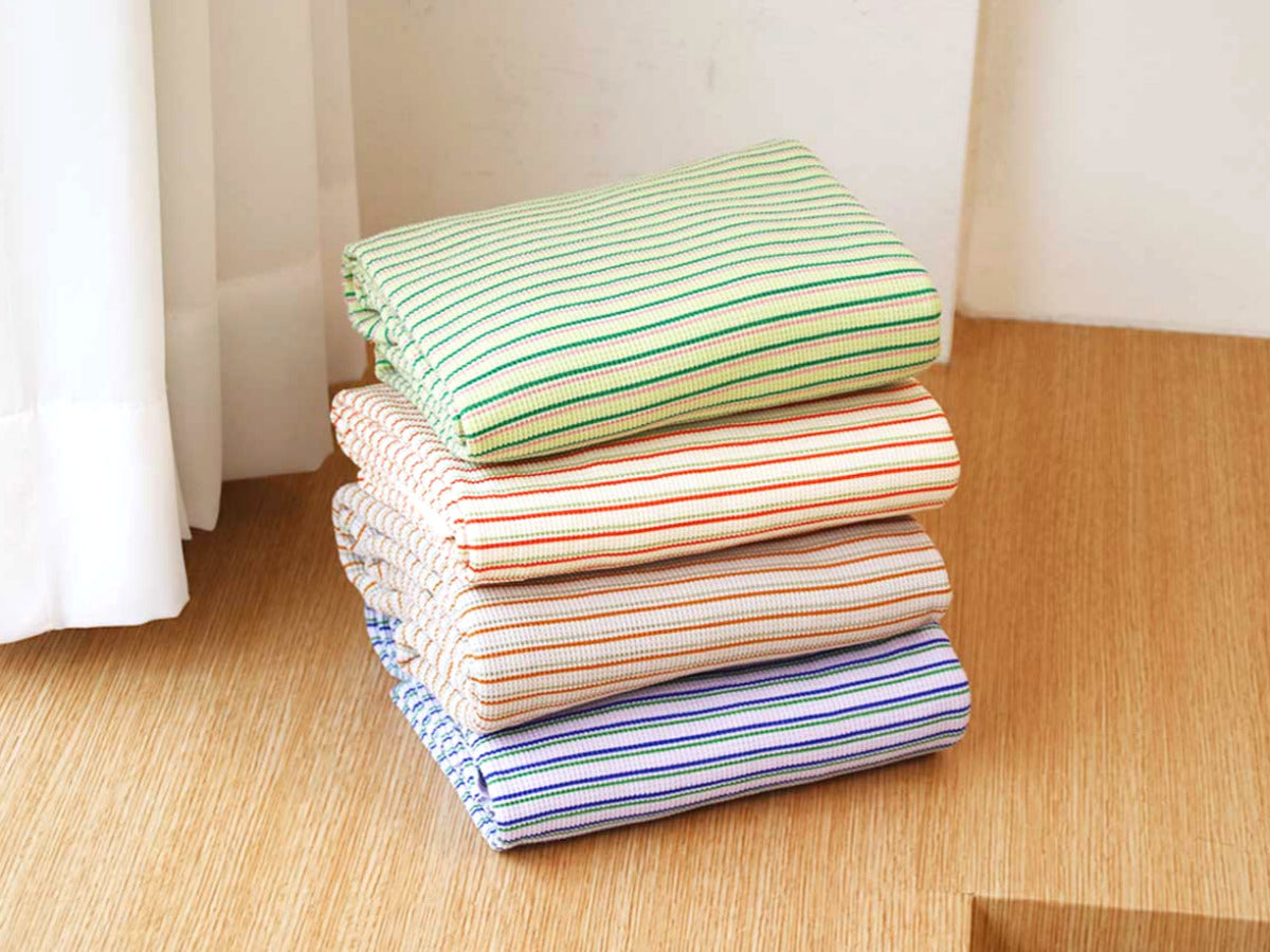 Summer Cotton Waffle Spandex fabric [2Stripe]